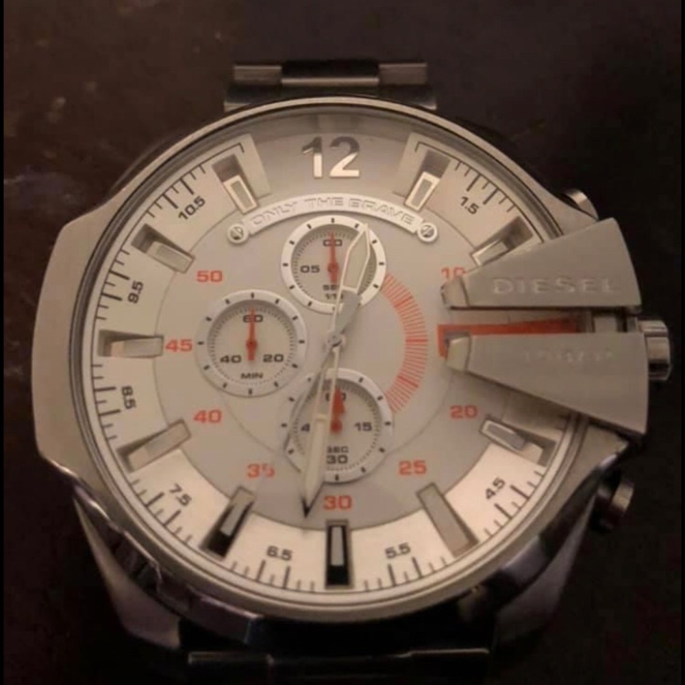 Diesel big face watch